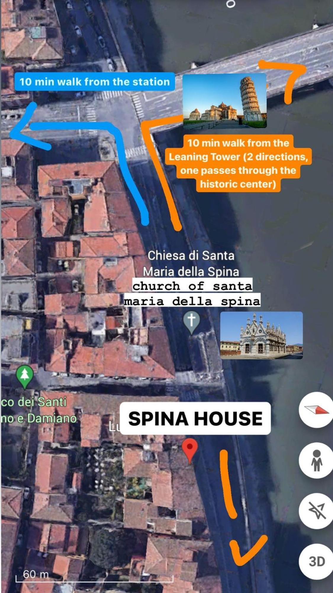 Centro Storico Spina Green House ปิซา ภายนอก รูปภาพ